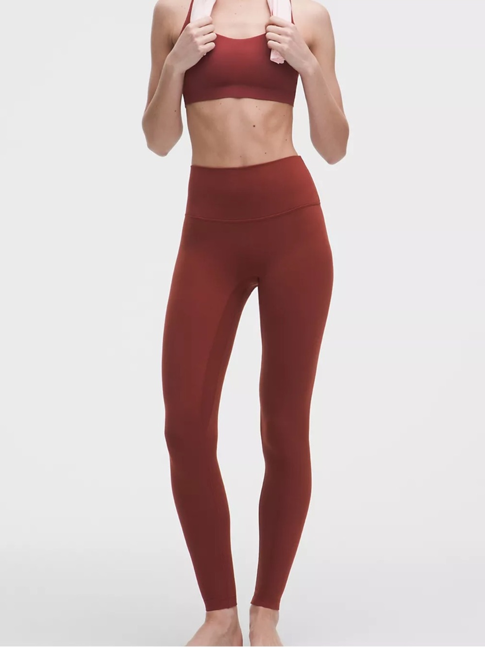 LULULEMON high -Rise Rust Workout Leggings - Women! NWOT! 14